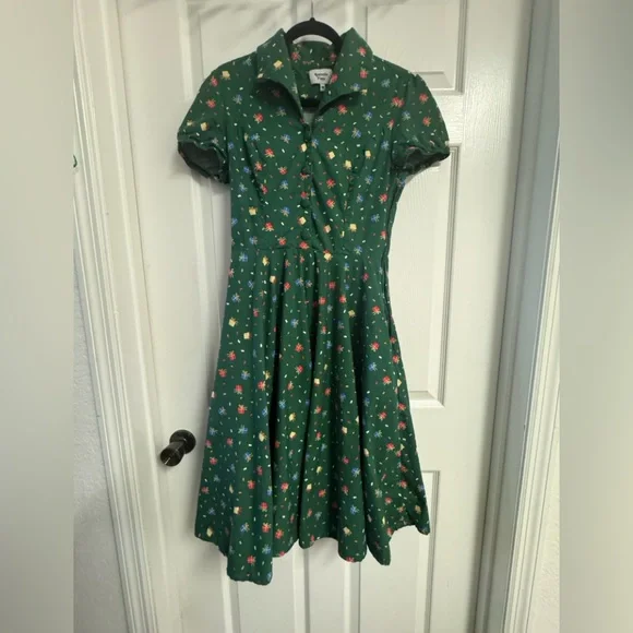 Unique Vintage | Dresses | Unique Vintage Magnolia Green Christmas Dress |  Poshmark
